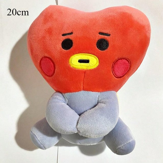 LINE FRIENDS BT21 Plüschtier Rucksack, 10–24 cm - Bild 1