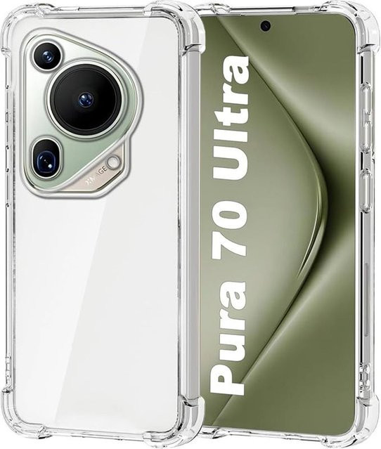 Techsuit Stoßfeste Schutzhülle für Huawei Pura 70 Ultra in Transparent - Bild 1