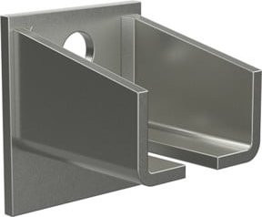 MEA Einfachkonsole Nr. 1 + 2 in Grau für Wandmontage - Bild 1
