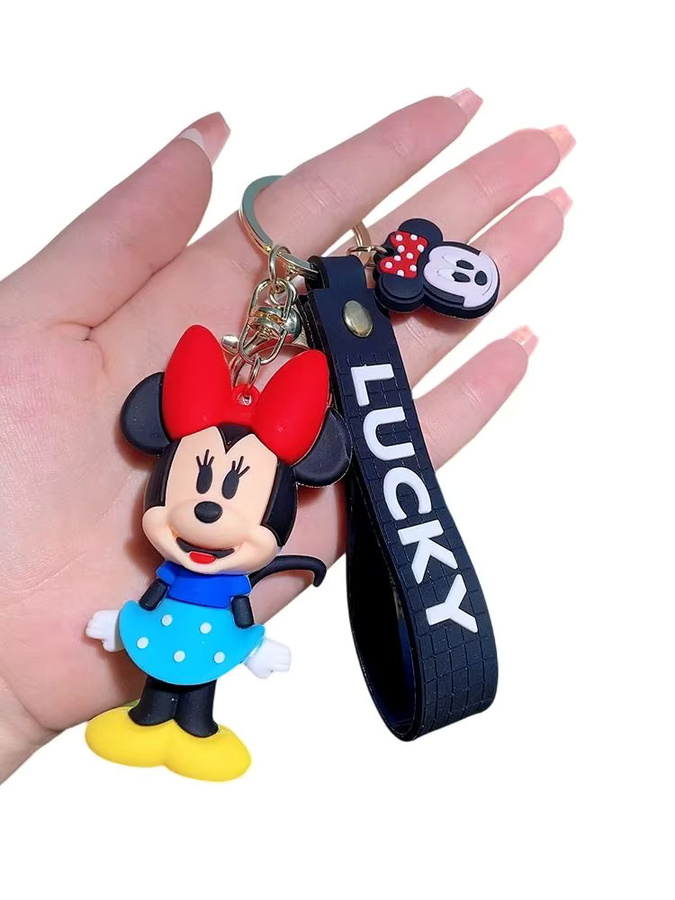 Disney Mickey Mouse Schlüsselanhänger-Set, PVC, Unisex - Bild 2