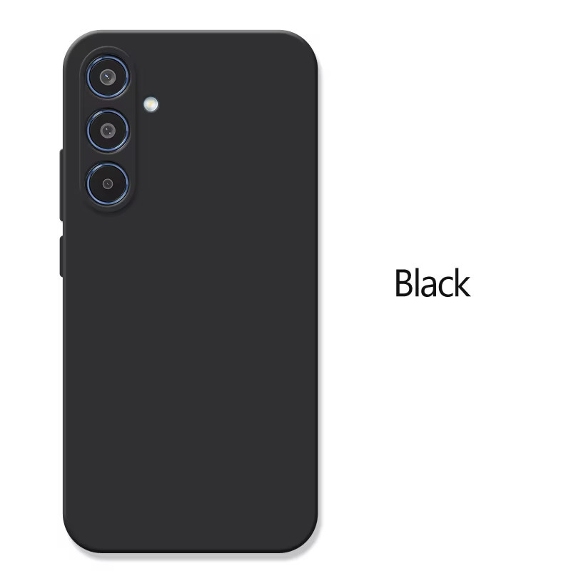 Luxuriöse Flüssigsilikonhülle für Samsung Galaxy A-Serie (A14 A24 A34 A54 A15 A25 A35 A55 A16 A26 A36 A56 A07 A17 4G 5G) in Blau - Bild 2