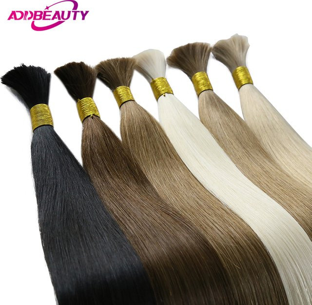 Addbeauty Echthaarverlängerung, brasilianisches Remy-Echthaar, 72 cm, 100 g, Unisex - Bild 1