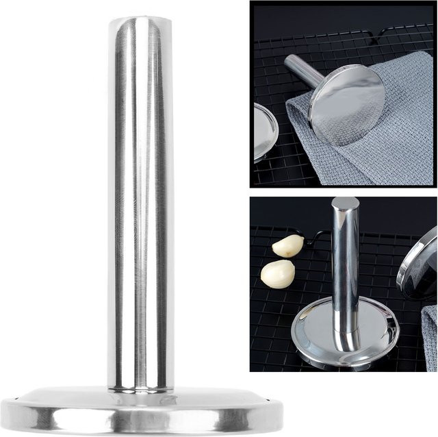 TOPINCN Fleischklopfer aus Edelstahl in Silber, Multifunktions-Fleischhammer zur Fleischlockerung und zum Zartmachen von Geflügel - Bild 1