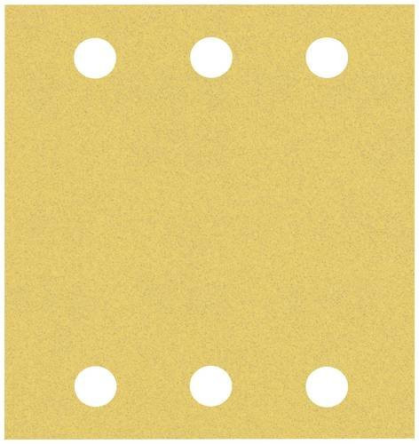 Bosch EXPERT C470 Schwingschleifpapier gelocht Körnung 120 Gelb B: 11,5 cm x B: 10,7 cm 10 Stück - Bild 1