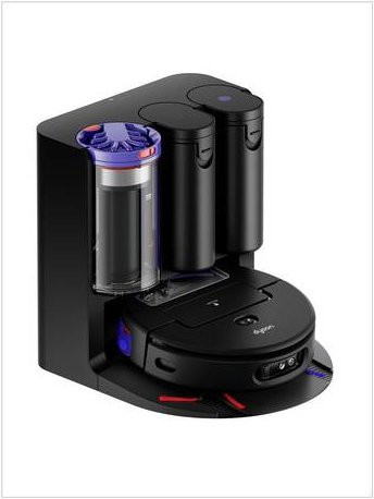 Dyson Spot+Scrub Ai Saug- und Wischroboter Schwarz-Blau App-gesteuert Beutellos - Bild 2