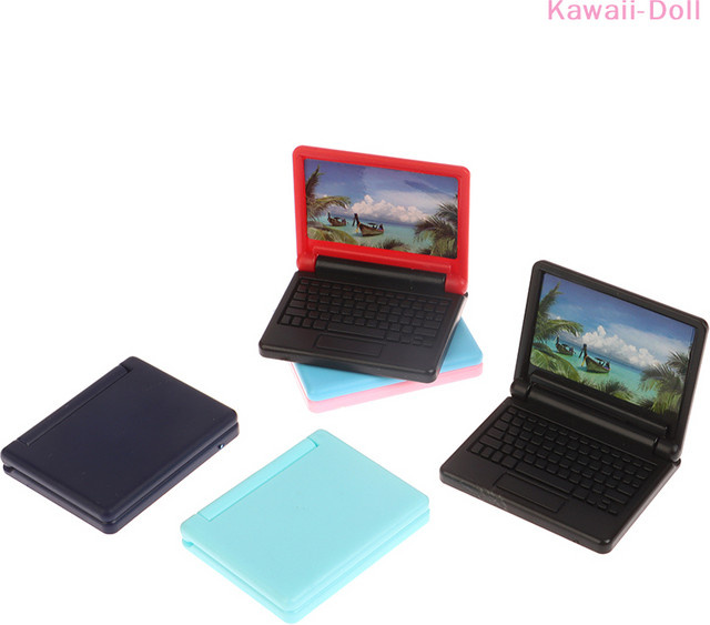 DIAPER&CORED Puppenhaus-Laptop-Modell, Bürocomputer, Zubehör, 1-teiliges Set - Bild 1