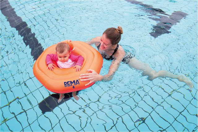BEMA Schwimmsitz orange Kunststoff - Bild 3