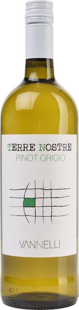 Vini Vannelli Pinot Grigio Weißwein, Lazio, 2024, trocken, 12,5 %, 1 l - Bild 1
