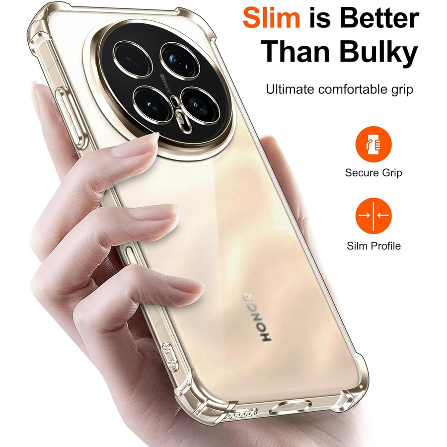 Transparente TPU-Schutzhülle für Honor Magic8 Pro, Magic 8 Lite und X9d mit stoßfestem Bumper - Bild 2