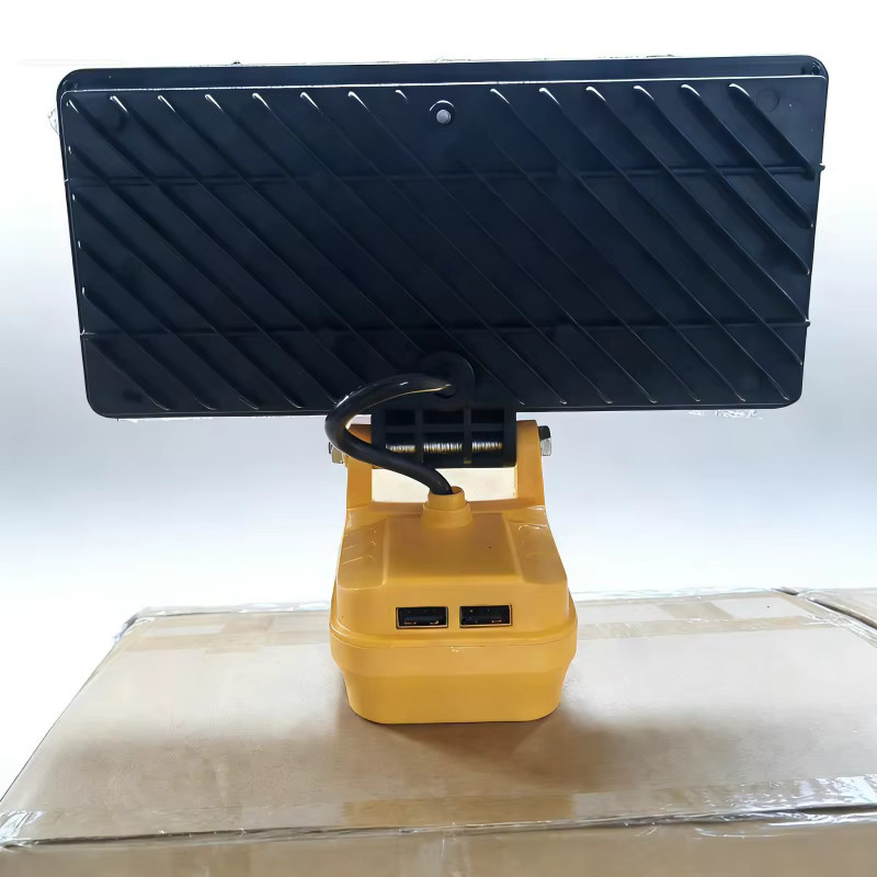 DeWalt 18V LED-Arbeitsleuchte gelb, 2-stufig einstellbare kabellose Werkstatt-Laterne für Elektrowerkzeug-Akkus - Bild 6