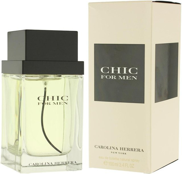 Carolina Herrera Chic for Men Eau de Toilette, 100 ml, Herren - Bild 1