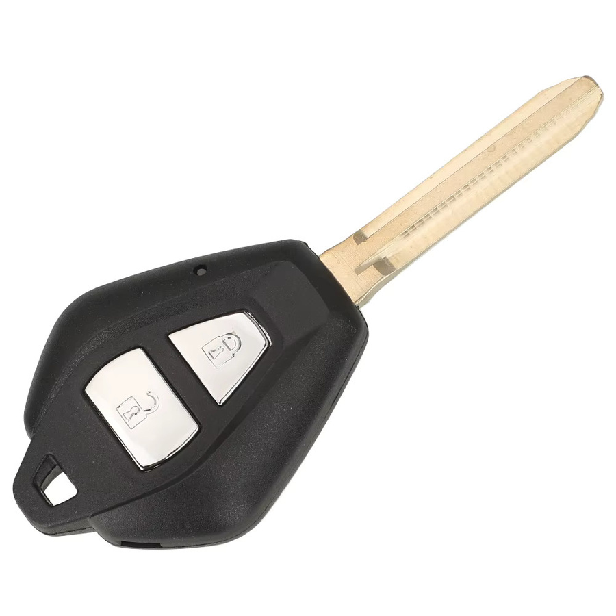 Jingyuqin Smart Remote Ersatzschlüssel mit 2 Tasten und 433,92 MHz für Isuzu D-Max und Holden Colorado in Schwarz - Bild 4