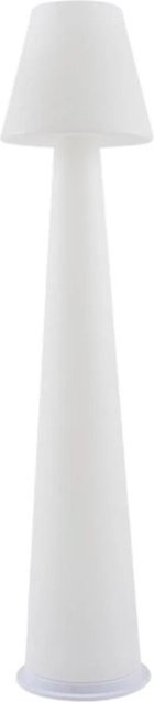 Lucande LED Gauri Bodenleuchte Weiß, dimmbar, spritzwassergeschützt, modern, IP44 - Bild 1