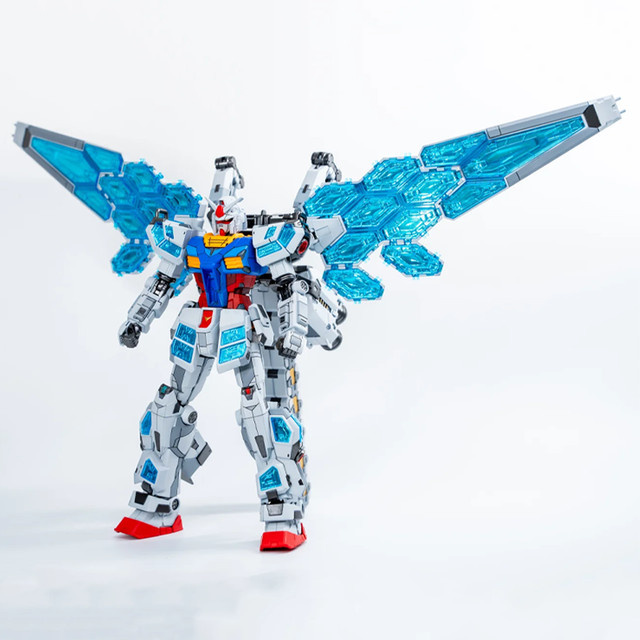 TAKARA TOMY Gundam Osaka RX-78F00 Expo Limited Edition HG 1/144 Mecha-Montagemodellbausatz, Actionfigur, mit klarem Flügelzubehör - Bild 1