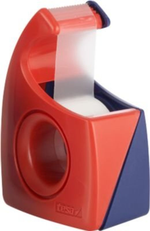 TESA Klebefilm-Handabroller Easy Cut in Rot und Blau - Bild 2