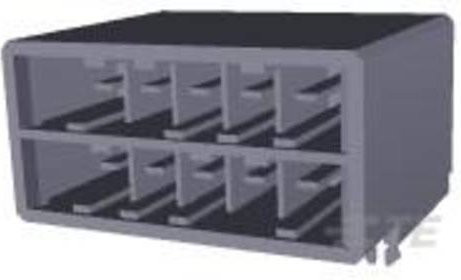 TE Connectivity 3-316080-2 Tube in Grau - Bild 1