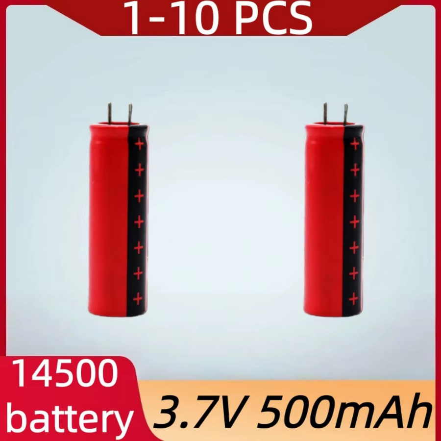 T&E Lithium-Eisenphosphat-Kondensator 14500 Akku, 3,2V, 500mAh, Rot - Bild 3