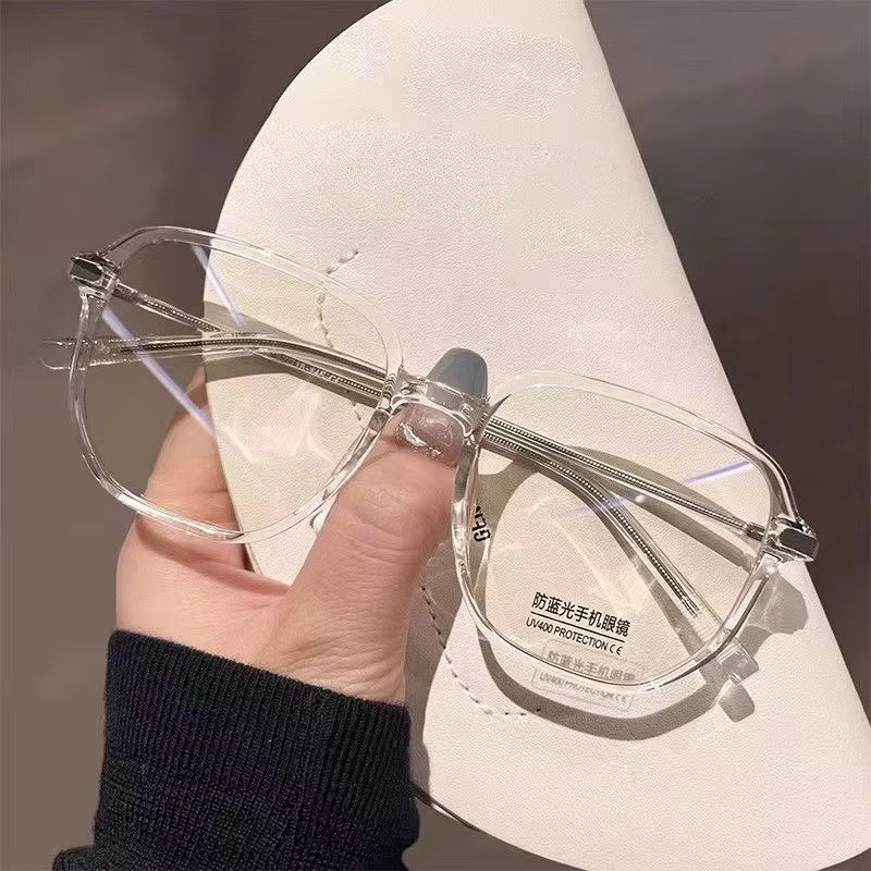 Korrektionsbrille Damen, Vollrand, Square, transparent, Blaulichtfilter - Bild 2