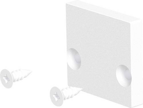 EVN APFWEAP Profil-Endkappe aus Kunststoff in Weiß, B: 18,50 mm, H: 3 mm - Bild 1