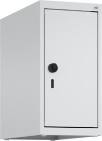 C+P Aufsatzschrank 7035/7035 aus Stahl in Grau mit Sicherheits-Drehriegel und 1 Abteil, B/T/H: 50 x 25 x 50 cm - Bild 1