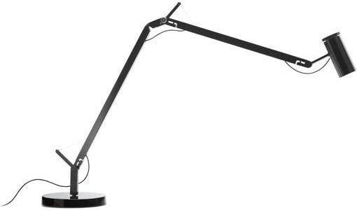 Marset Polo LED-Schreibtischleuchte aus Metall in Schwarz, verstellbar und modern - Bild 1