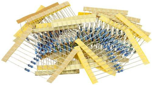 Kemo S001 Kohleschicht-Widerstand Sortiment axial bedrahtet, Multicolor - Bild 1