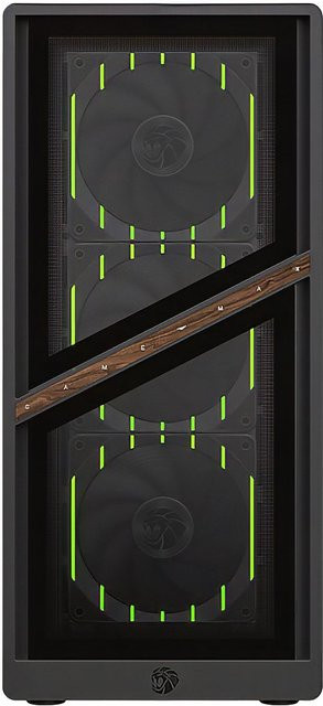 Hyrican Gaming PC GAMEMAX AERIS 330 GB in Schwarz mit AMD Prozessor, SSD und Windows - Bild 1