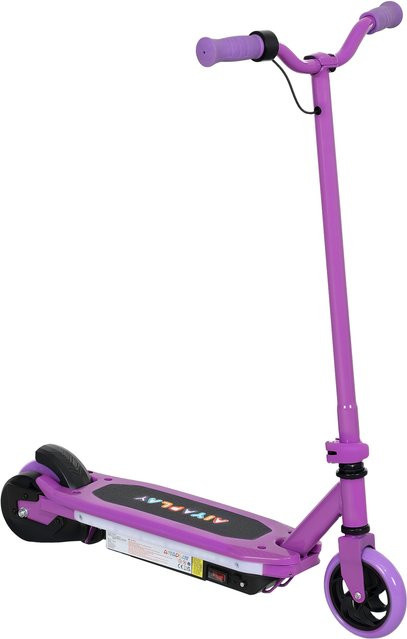 Aiyaplay Elektroroller für Kinder, violett, ab 6 Jahre - Bild 1