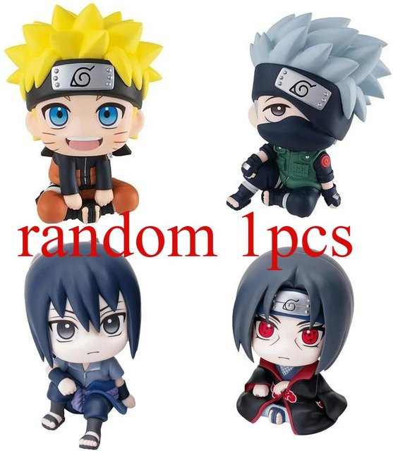 Yiran toy 1 Naruto Actionfigur Kakashi Sasuke Itachi 9cm - Bild 1