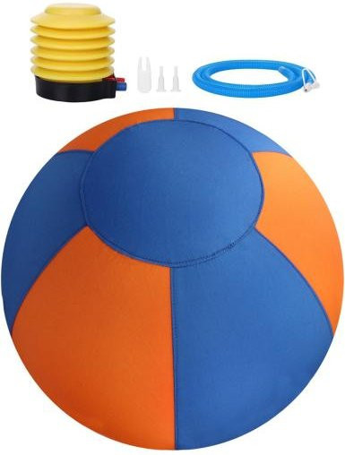 Kiva Hüteball, aufblasbarer Trainingsball mit Griff, dunkelblau, 25cm - Bild 1