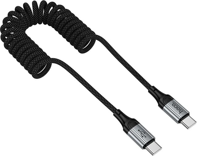 HOCO USB-C Daten- und Ladekabel X121, 60W, Schwarz, Länge: 1,5 m - Bild 1