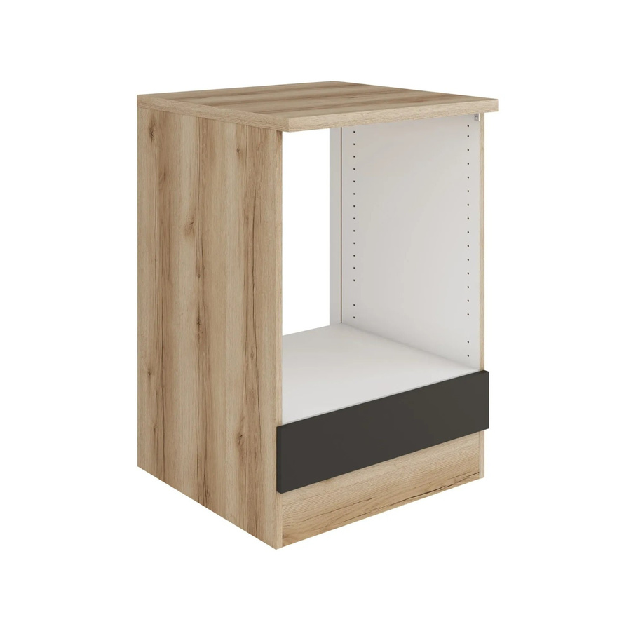 Optifit Küchen-Herdumbau Noah420 Kaya290 in Wildeiche Anthrazit, B/T/H: 60 x 60 x 88 cm - Bild 2