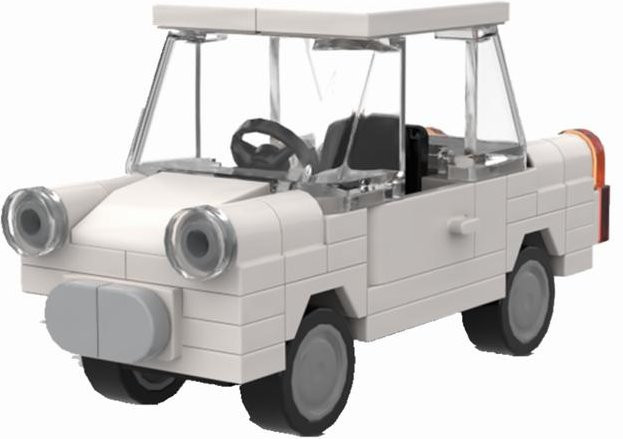 Yiran Toy MOC Technisches Auto F-250 601 Mini City Motorrad Bausteine - Bild 1