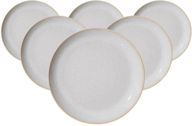 Ritzenhoff & Breker Dessertteller Laredo 6er Set in Beige und White Durchmesser: 20,5 cm - Bild 1