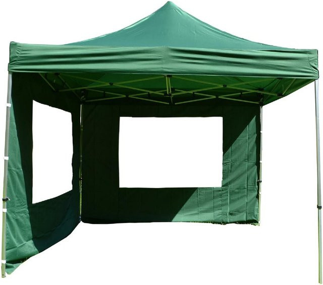 VCM PROFI Pavillon als Partyzelt und Gartenzelt mit wasserabweisender 270 g/m² PE Plane, B x T: 3 x 3 m - Bild 1