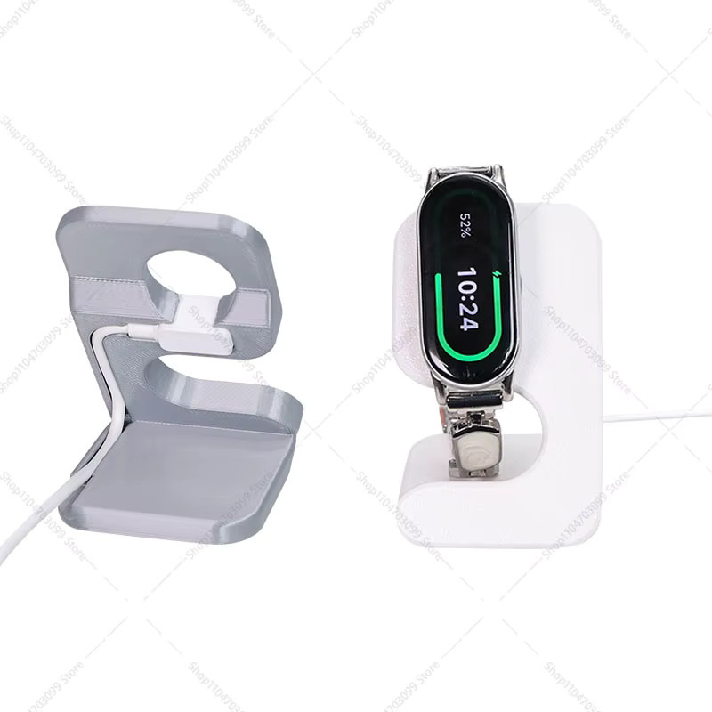 Xiaomi Desktop-Ständer und Ladehalterung für Mi Band 5/6/7/8/9/10 und Pro-Modelle mit NFC-Organizer, Weiß - Bild 4