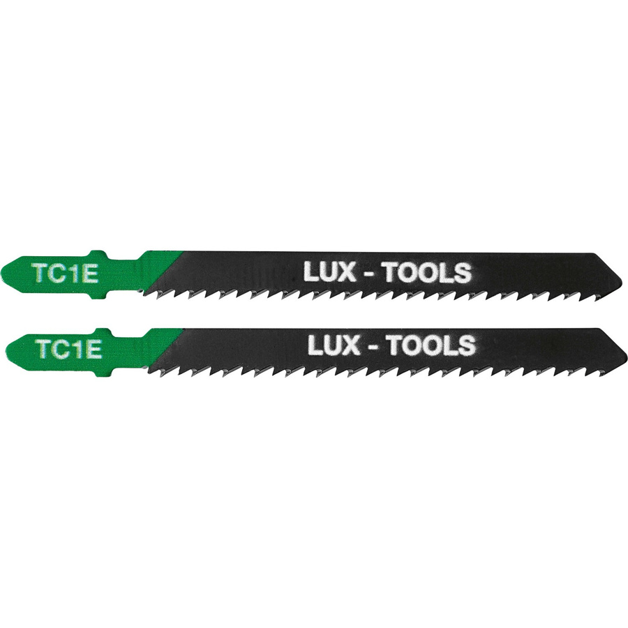 LUX-TOOLS Stichsägeblätter für Holz und Kunststoff mit T-Schaft, HCS-Stahl, 75 mm - Bild 2
