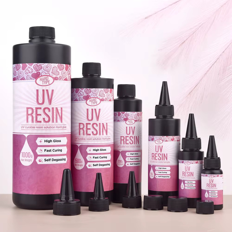 YAKAMOZ UV-Epoxidharz-Kleber transparent für DIY-Schmuckzubehör, schnell trocknend, 20 g bis 1000 g - Bild 2