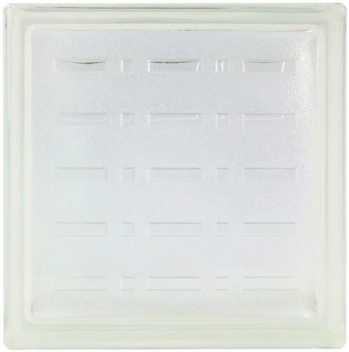 Fuchs Design Glasbaustein transparent B: 19 cm, H: 19 cm - Bild 1