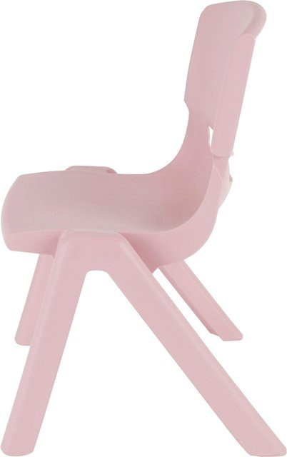 Bieco Kinderstuhl aus Kunststoff in Pink - Bild 1