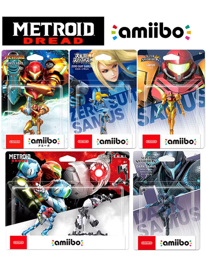 Nintendo Metroid Amiibo Figur Super Dark Smash Ridley Zero Suit, 2er-Set, ab 6 Jahren - Bild 4