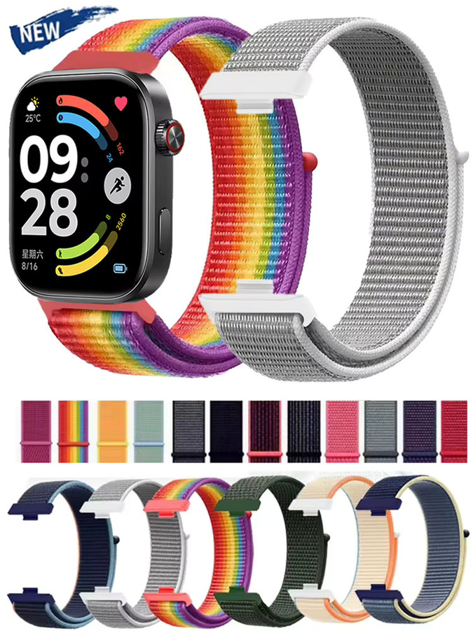 Xiaomi Uhrenarmband, Nylon geflochten, Textil, Unisex - Bild 6