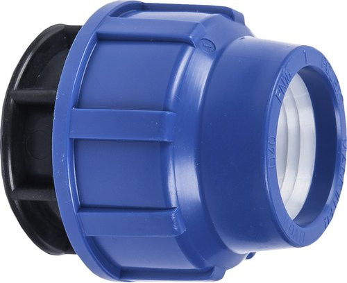 Cornat Endkappe aus Polypropylen in Blau mit 3/4 Zoll - Bild 1