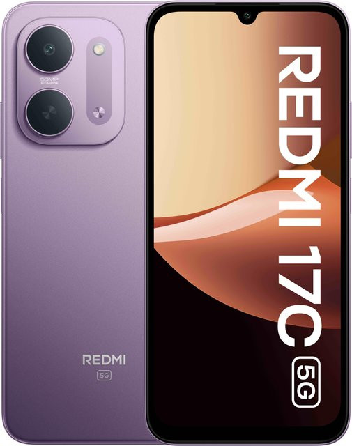 Xiaomi Redmi 17C 5G Smartphone Purple mit 4 GB RAM und 128 GB Speicher - Bild 1