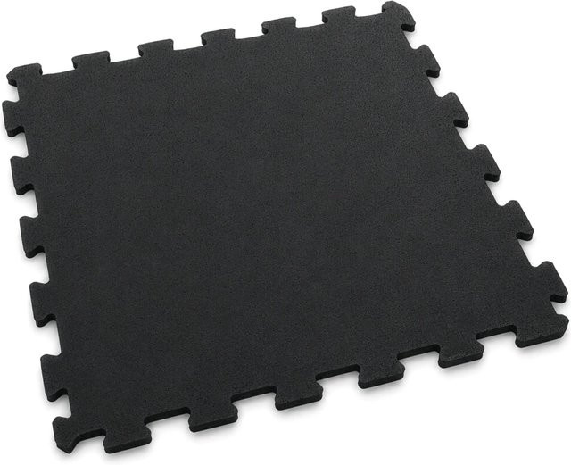 Floordirekt Gummi Steckmatte Bodenschutzmatte Universal Robust Schwarz B/B: 50 x 50 cm - Bild 1