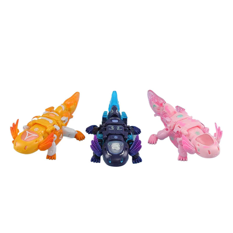 52TOYS BEASTBOX Axolotl Dual-Form-Transformations-Spielzeug, Modell-Figur - Bild 4
