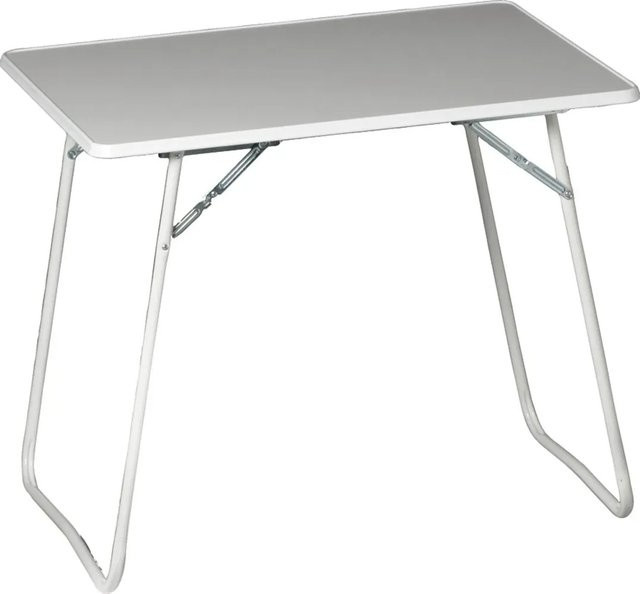 Barths Camping-Tisch Chiemsee rechteckig in Weiß, B/T: 80 x 60 cm - Bild 1