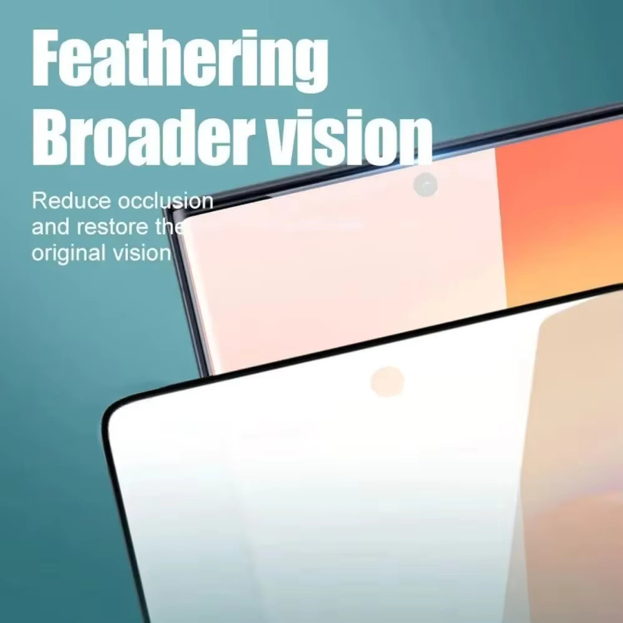 2 Stück Displayschutzfolien aus gehärtetem Glas für Samsung Galaxy S24 S25 Ultra S23 S22 S21 Plus S23 FE Note 20 in Transparent - Bild 5