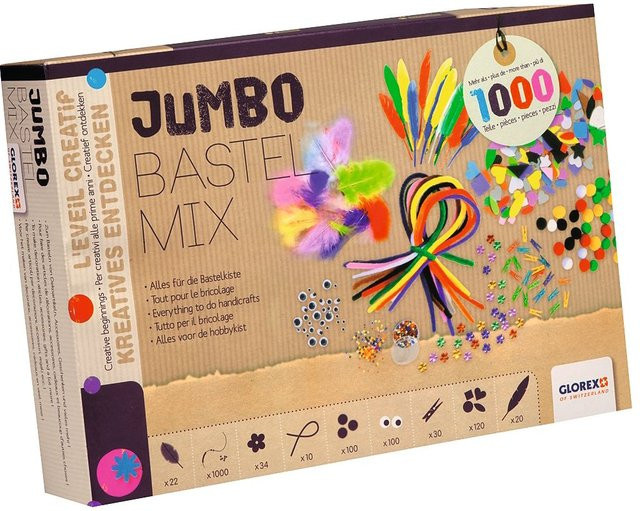 GLOREX Bastel-Mix Bunt / Mehrfarbig - Bild 1