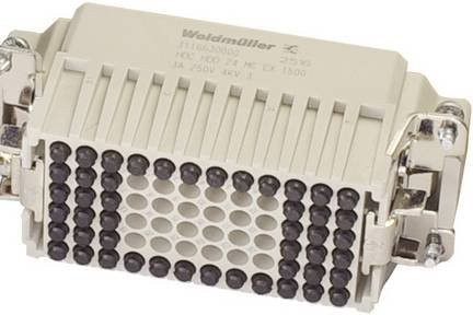 Weidmüller RockStar HDC HDD 24 Kontakteinsatz zum Crimpen, Grau, 3116630000 - Bild 1